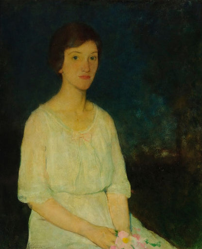 Constance La Boiteaux - by Charles Webster Hawthorne