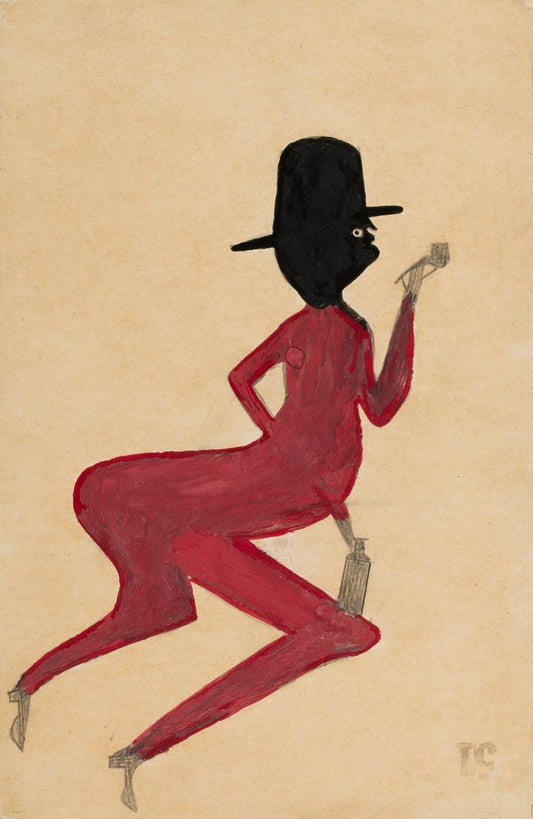 Red Man - by Bill Traylor