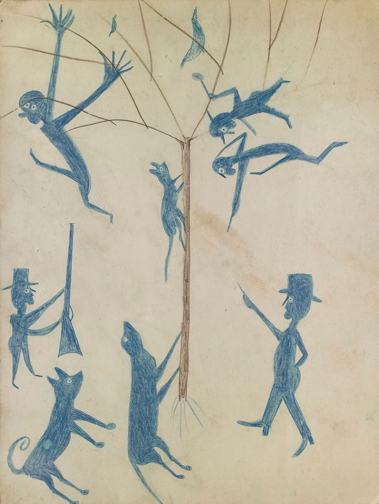 Untitled - by Bill Traylor