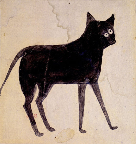 Untitled [Cat] - by Bill Traylor