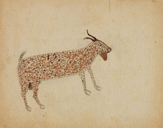 Untitled [Goat] - by Bill Traylor