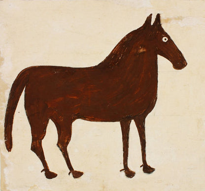 Untitled [Horse] - by Bill Traylor