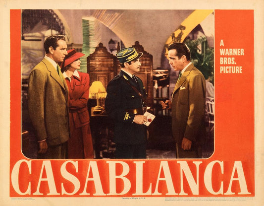 Casablanca (Warner Bros., 1942), Movie Poster Reprint