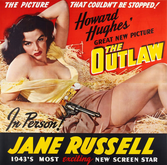 The Outlaw (United Artists, 1943), Movie Poster Reprint