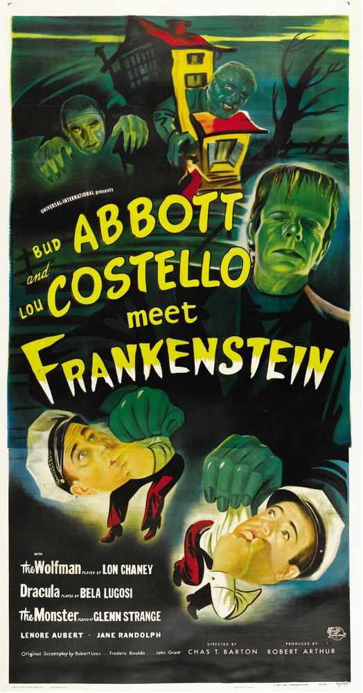 Abbott and Costello Meet Frankenstein (Universal International, 1948).