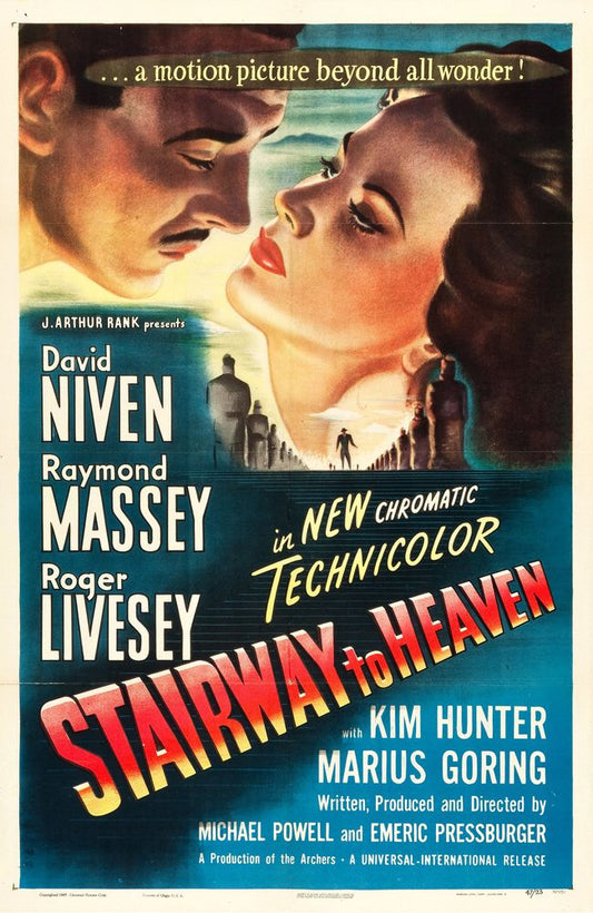 Stairway to Heaven (Universal International, 1946). Movie Poster Reprint