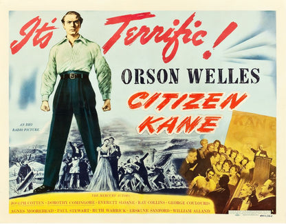 Citizen Kane (RKO, 1941). Style A. Movie Poster Reprint