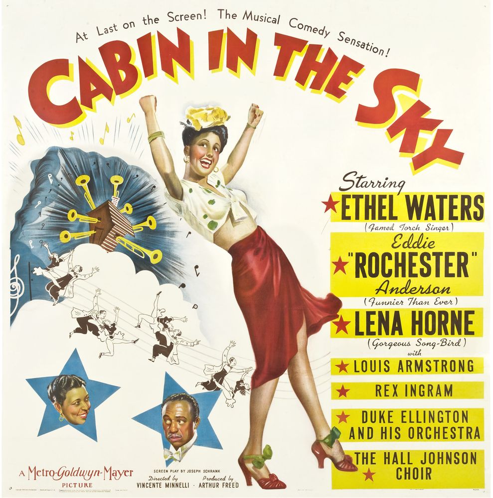 Cabin in the Sky (MGM, 1943). Movie Poster Reprint