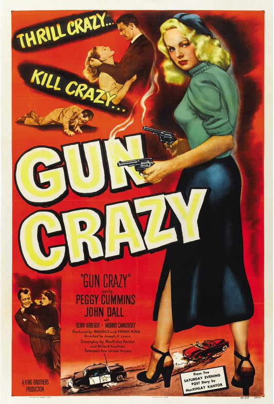 Gun Crazy (United Artists, 1950). Movie Poster Reprint