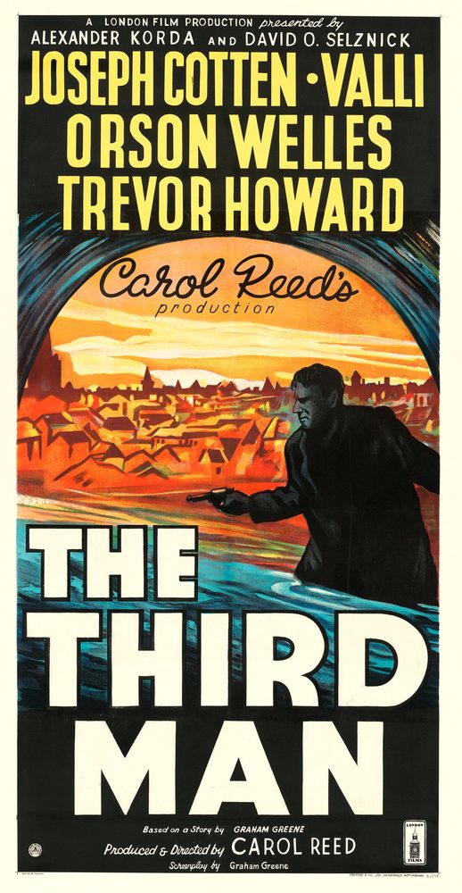 The Third Man (London Films, 1949). British Movie Poster Reprint