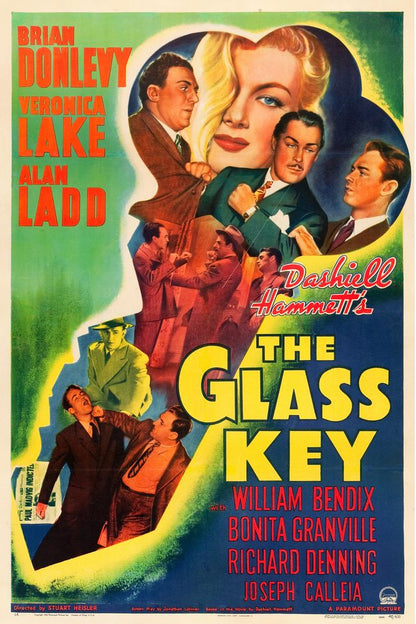 The Glass Key (Paramount, 1942). Movie Poster Reprint