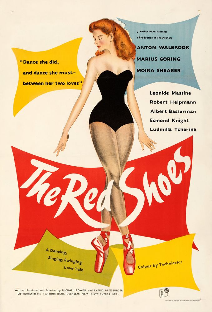 The Red Shoes (Rank, 1948). British Movie Poster Reprint