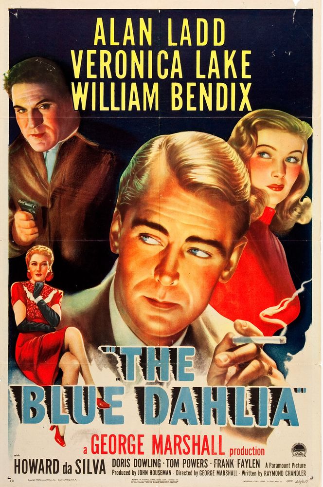 The Blue Dahlia (Paramount, 1946). Movie Poster Reprint