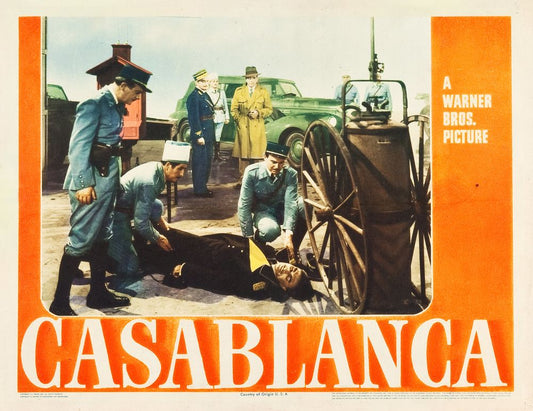 Casablanca (Warner Brothers, 1942). Movie Poster Reprint