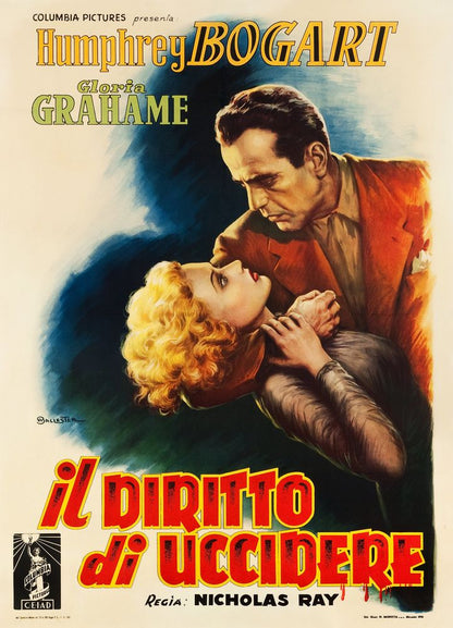 In a Lonely Place (Columbia, 1951). Italian Movie Poster Reprint