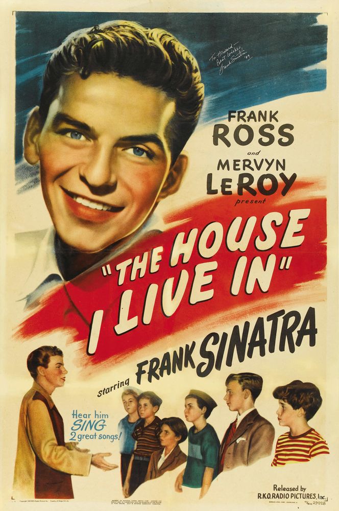 The House I Live In (RKO, 1945). Movie Poster Reprint