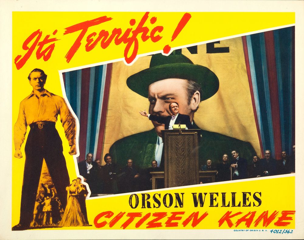 Citizen Kane (RKO, 1941). Movie Poster Reprint