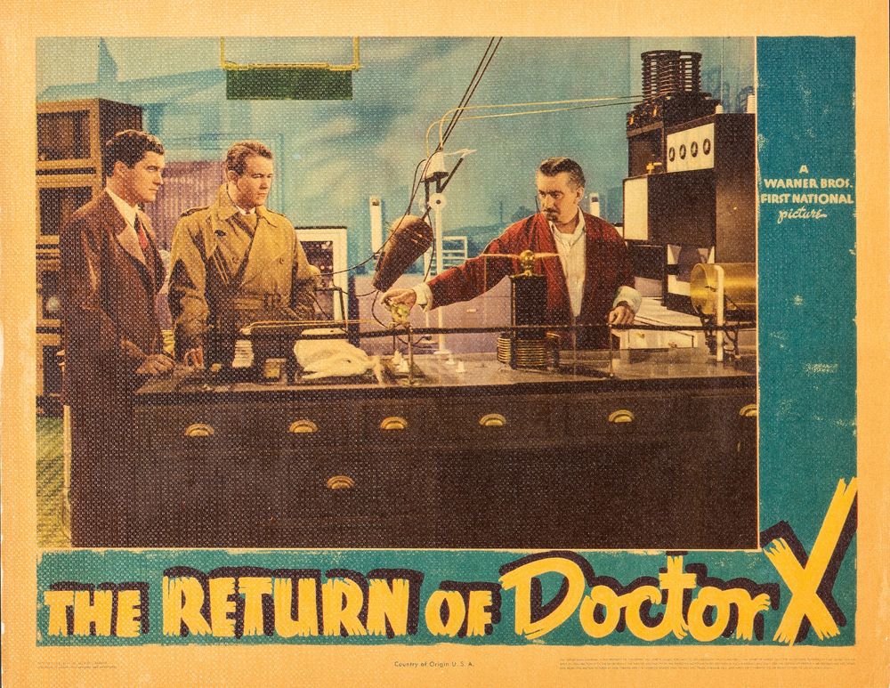 The Return of Dr. X (Warner Bros., 1939). Finish Poster, Horror. Movie Poster Reprint