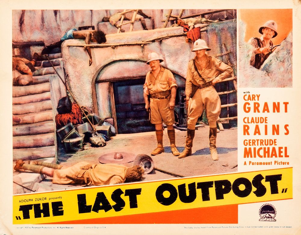 The Last Outpost (Paramount, 1935). Adventure. Movie Poster Reprint