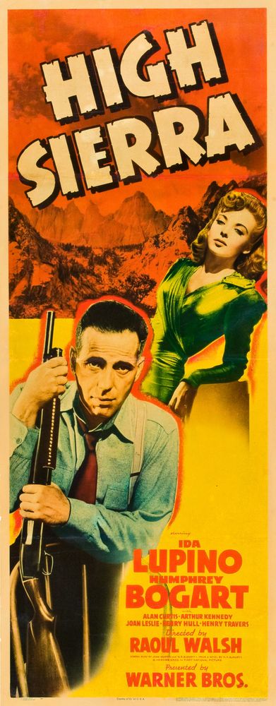 High Sierra (Warner Brothers, 1941). Movie Poster Reprint