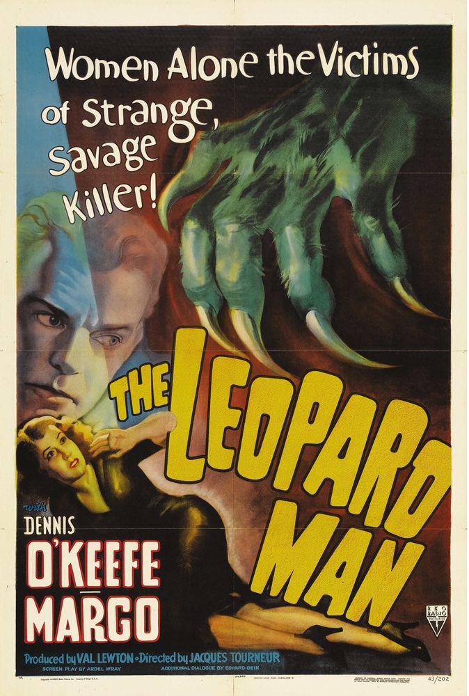 The Leopard Man (RKO, 1943). Movie Poster Reprint