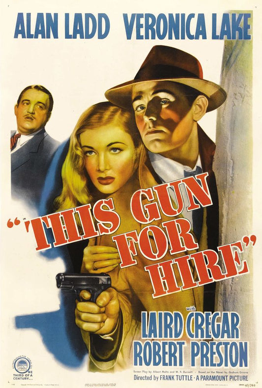 This Gun for Hire (Paramount, R-1945). Movie Poster Reprint