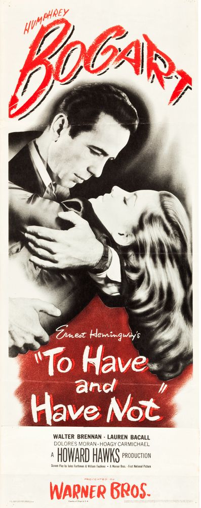 To Have and Have Not (Warner Brothers, 1944). Movie Poster Reprint