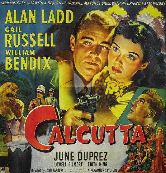 Calcutta (Paramount, 1946). Movie Poster Reprint