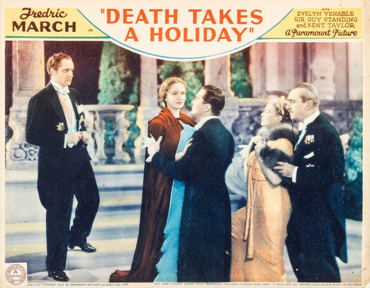 Death Takes a Holiday (Paramount, 1934). Horror. Movie Poster Reprint