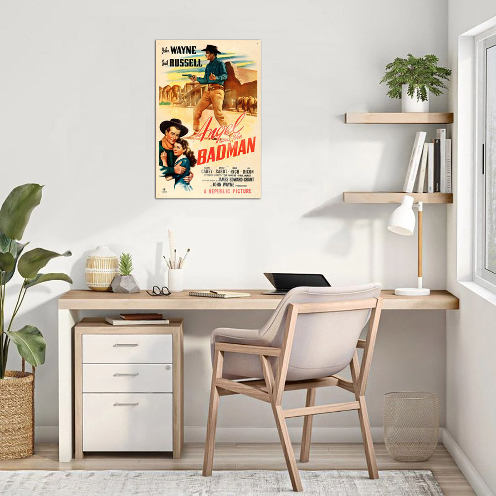 Angel and the Badman (Republic, 1947). Movie Poster Reprint