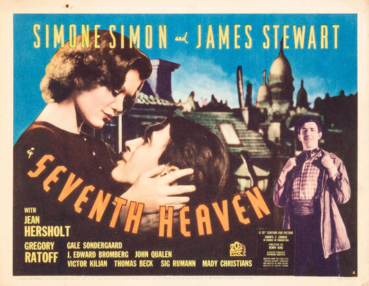 Seventh Heaven (20th Century Fox, 1937). Romance. Movie Poster Reprint