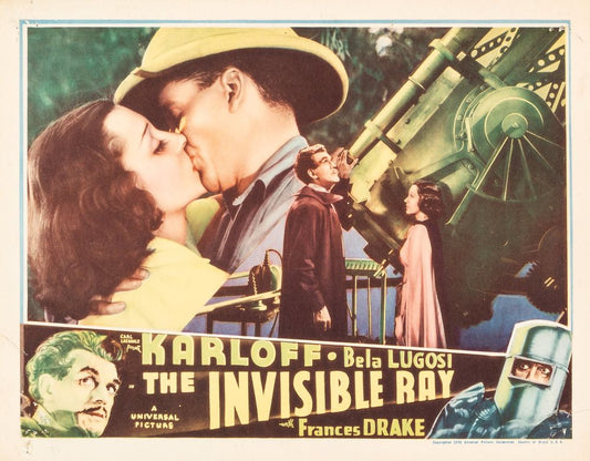 The Invisible Ray (Universal, 1935). Horror. Movie Poster Reprint