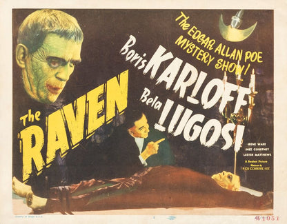 The Raven (Universal, 1935). Horror. Movie Poster Reprint