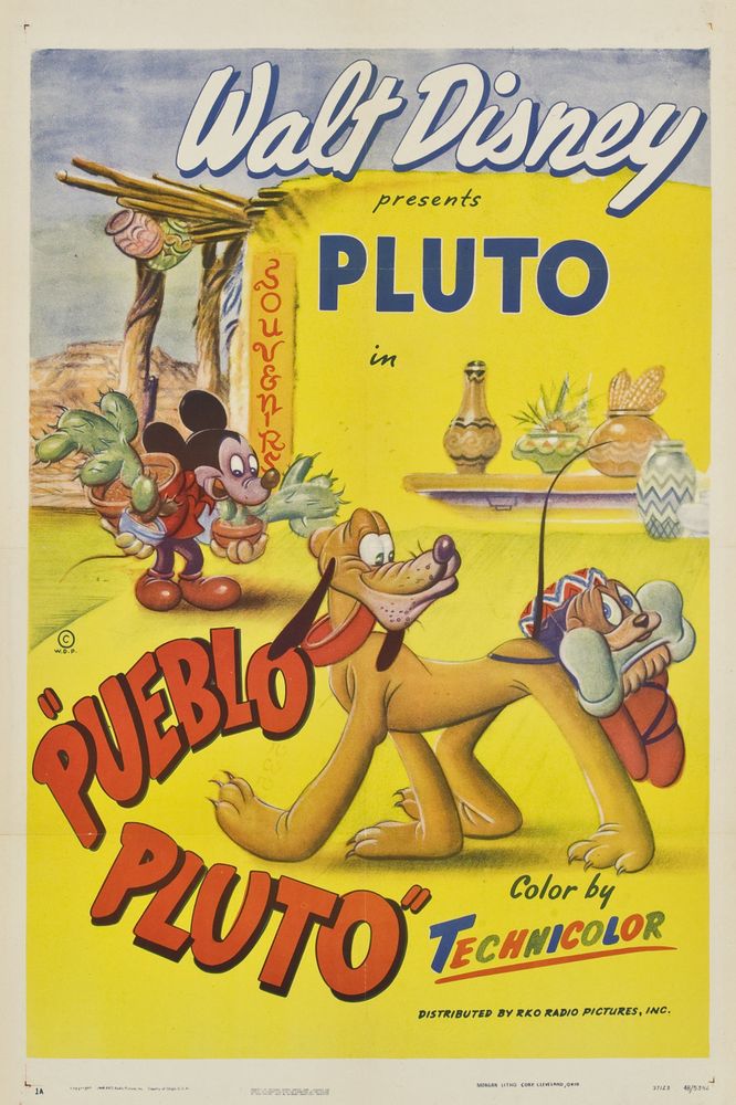 Pueblo Pluto (RKO, 1949).- Movie Poster Reprint