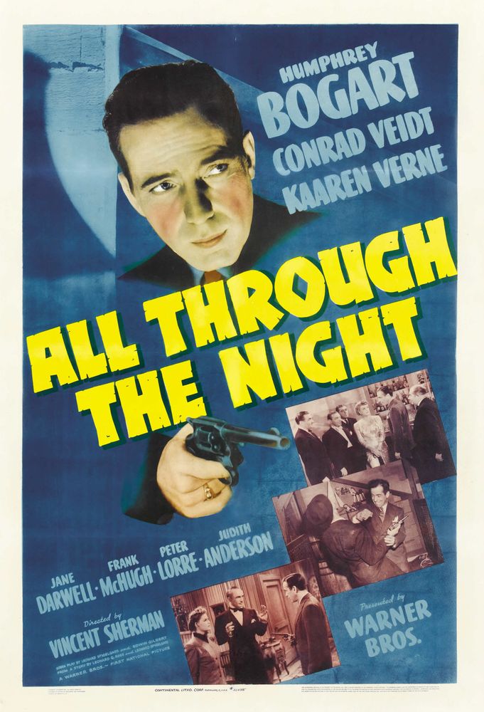 All Through the Night (Warner Brothers, 1942) - Movie Poster Reprint