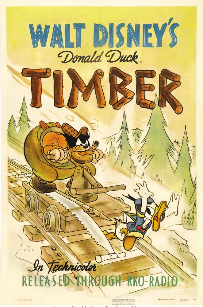 Timber (RKO, 1941).- Movie Poster Reprint