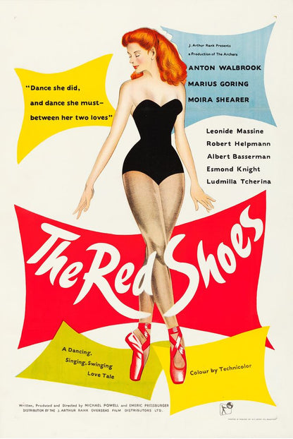 The Red Shoes (Rank, 1948). British- Movie Poster Reprint