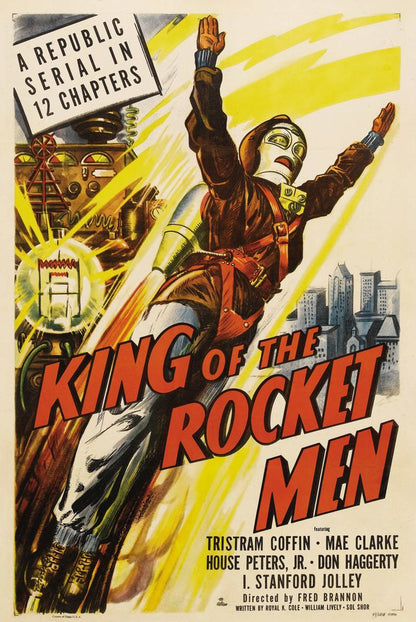 King of the Rocket Men (Republic, 1949).- Movie Poster Reprint