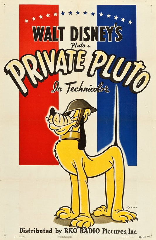 Private Pluto (RKO, 1943).- Movie Poster Reprint