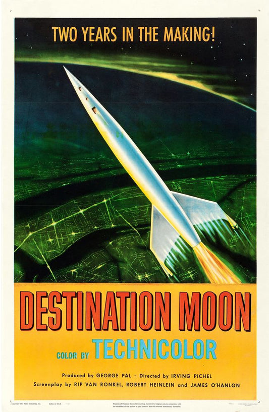 Destination Moon- Movie Poster Reprint