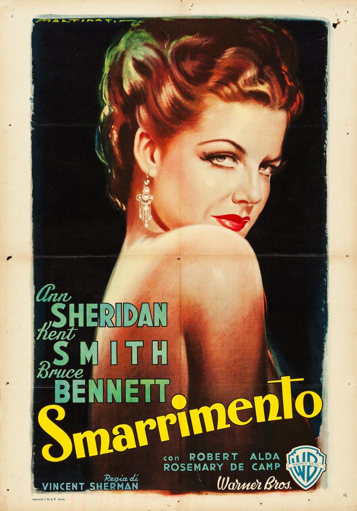 Nora Prentiss (Warner Brothers, 1947). Italian- Movie Poster Reprint