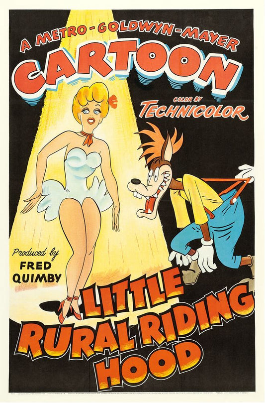 Little Rural Riding Hood (MGM, 1949).- Movie Poster Reprint