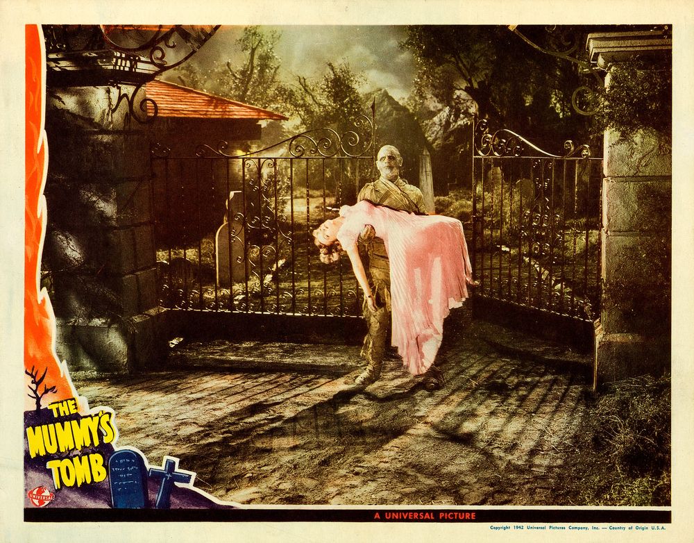 The Mummy's Tomb (Universal, 1942).- Movie Poster Reprint