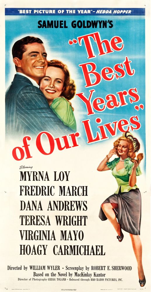 The Best Years of Our Lives (RKO, 1946). Style B.- Movie Poster Reprint