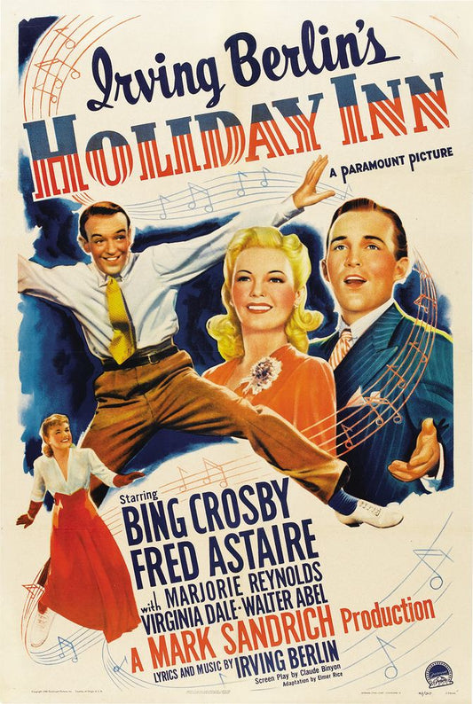 Holiday Inn (Paramount, 1942).- Movie Poster Reprint