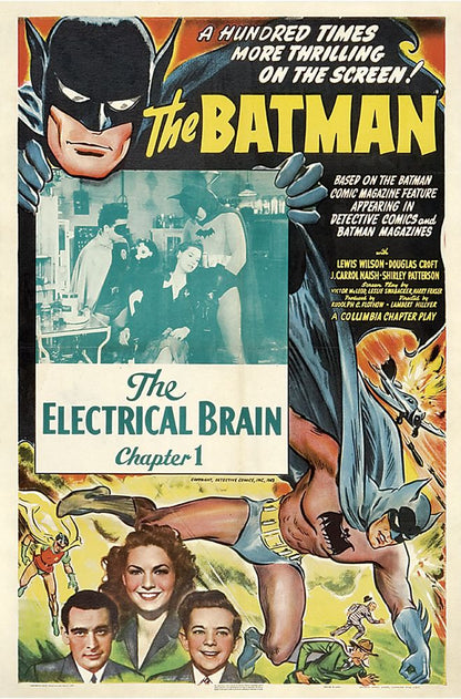 The Batman (Columbia, 1943).- Movie Poster Reprint