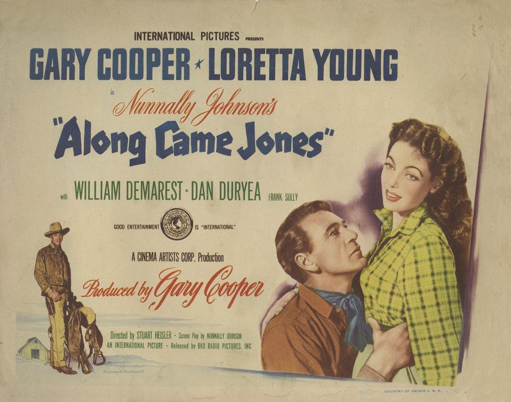 Along Came Jones (RKO, 1945) - Movie Poster Reprint