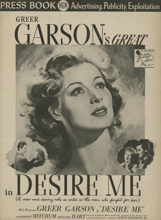 Desire Me (MGM, 1947).- Movie Poster Reprint