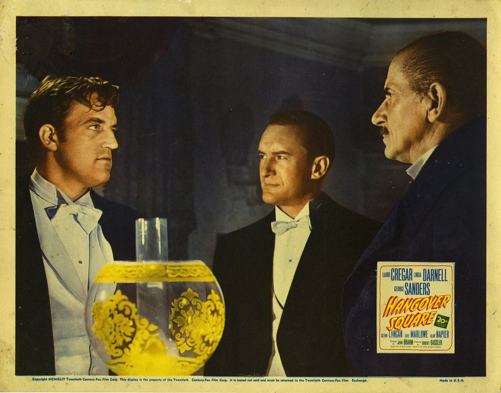 Hangover Square (20th Century Fox, 1945).- Movie Poster Reprint