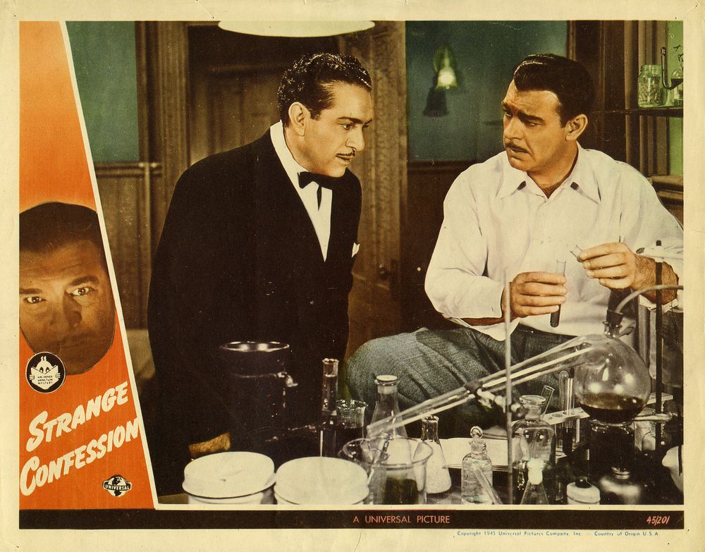 Strange Confession (Universal, 1945).- Movie Poster Reprint